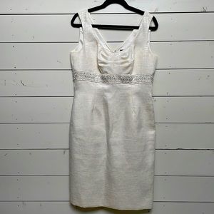 Tahari ASL beaded jacket and sheath dress set. Sz 10